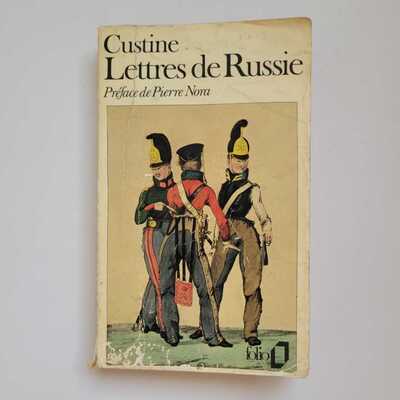 کتاب custine lettres de russie